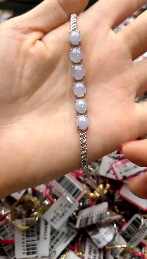 【闪购商品】翡翠戒指银S925镶嵌33333333    9