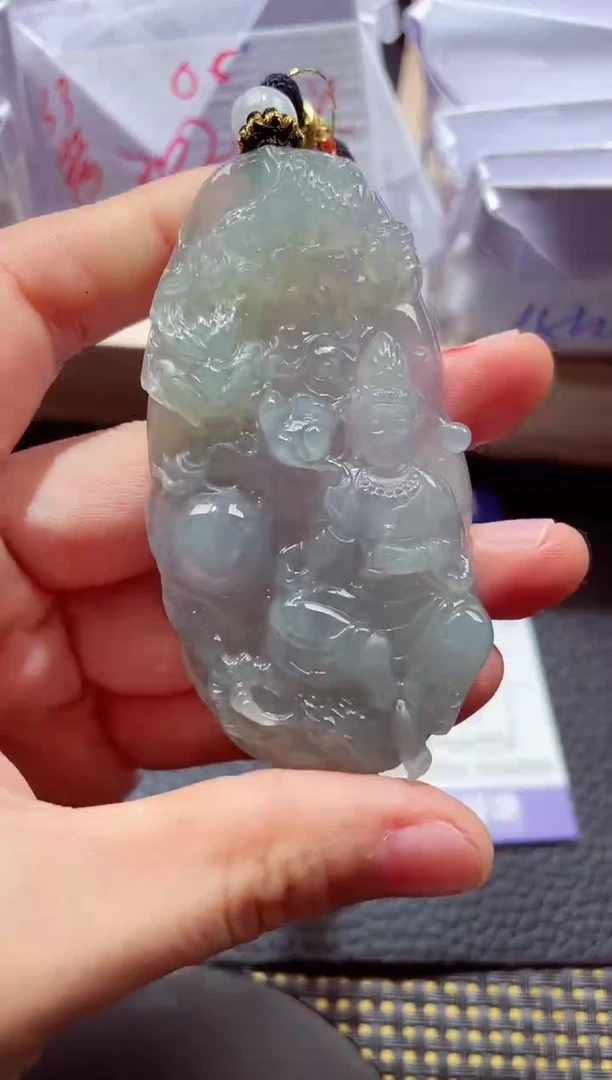 未镶嵌挂件翡翠0000889