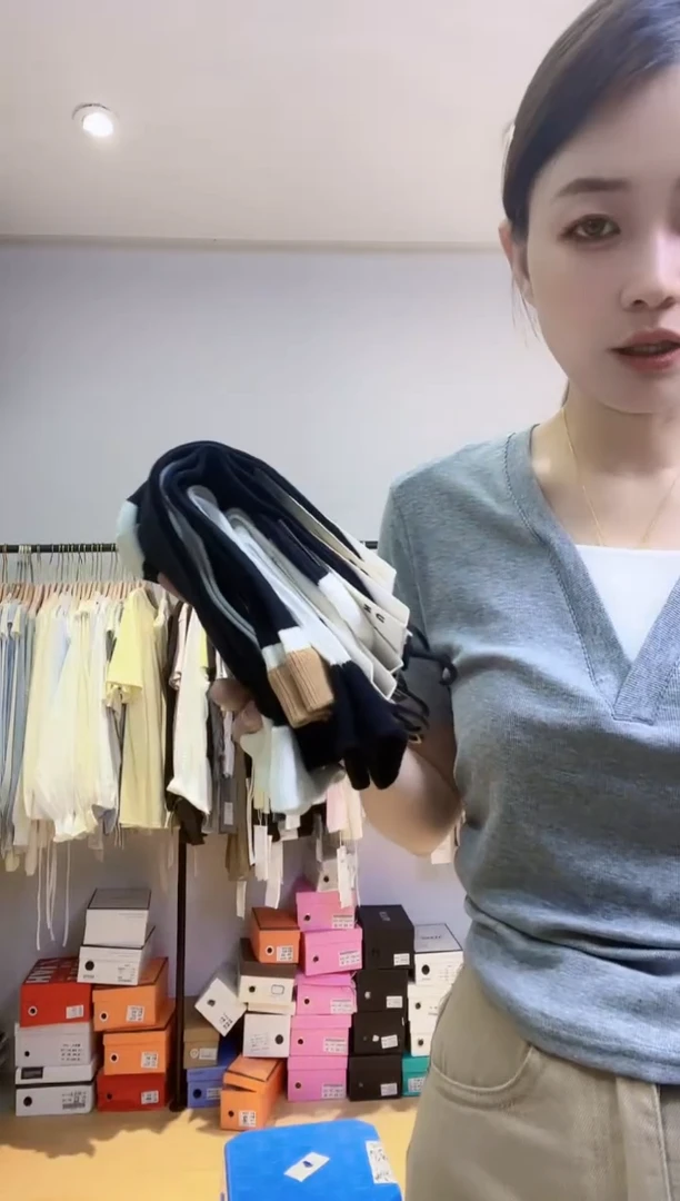 三醋酯纤维女士潮袜6双装