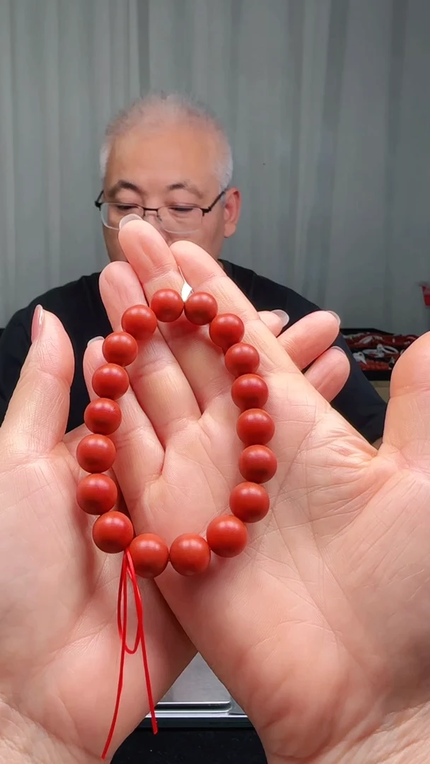 南红玛瑙多样性发一件未镶嵌11mm阿东寨圆珠单圈