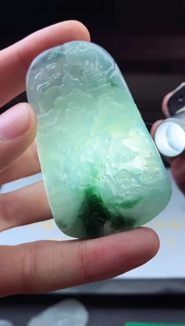 未镶嵌定制翡翠天然A货翡翠拍一发一