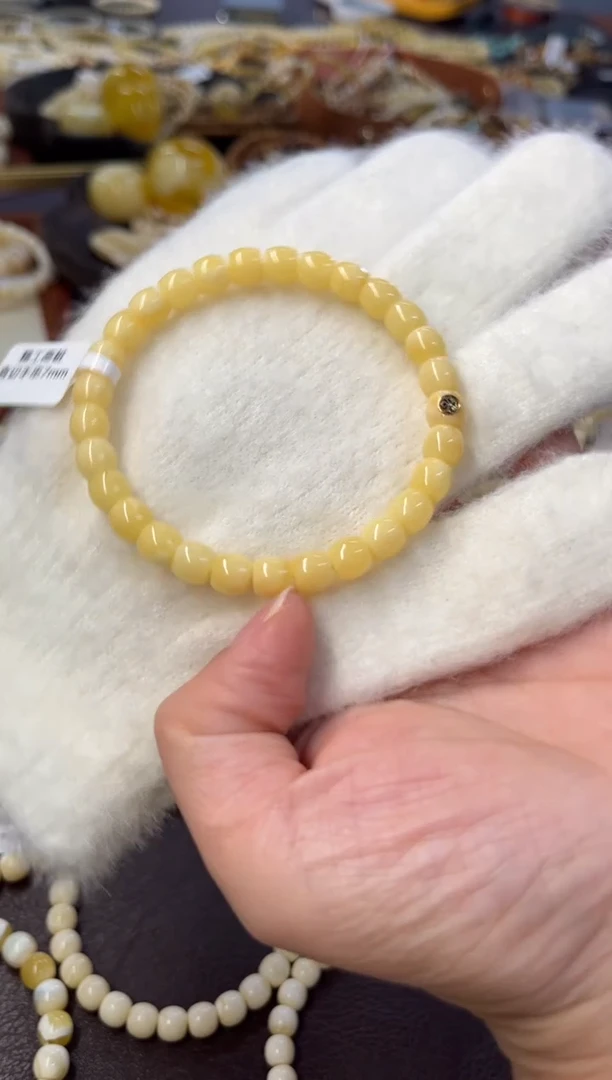 裸石琥珀未镶嵌M***a蜜蜡手串