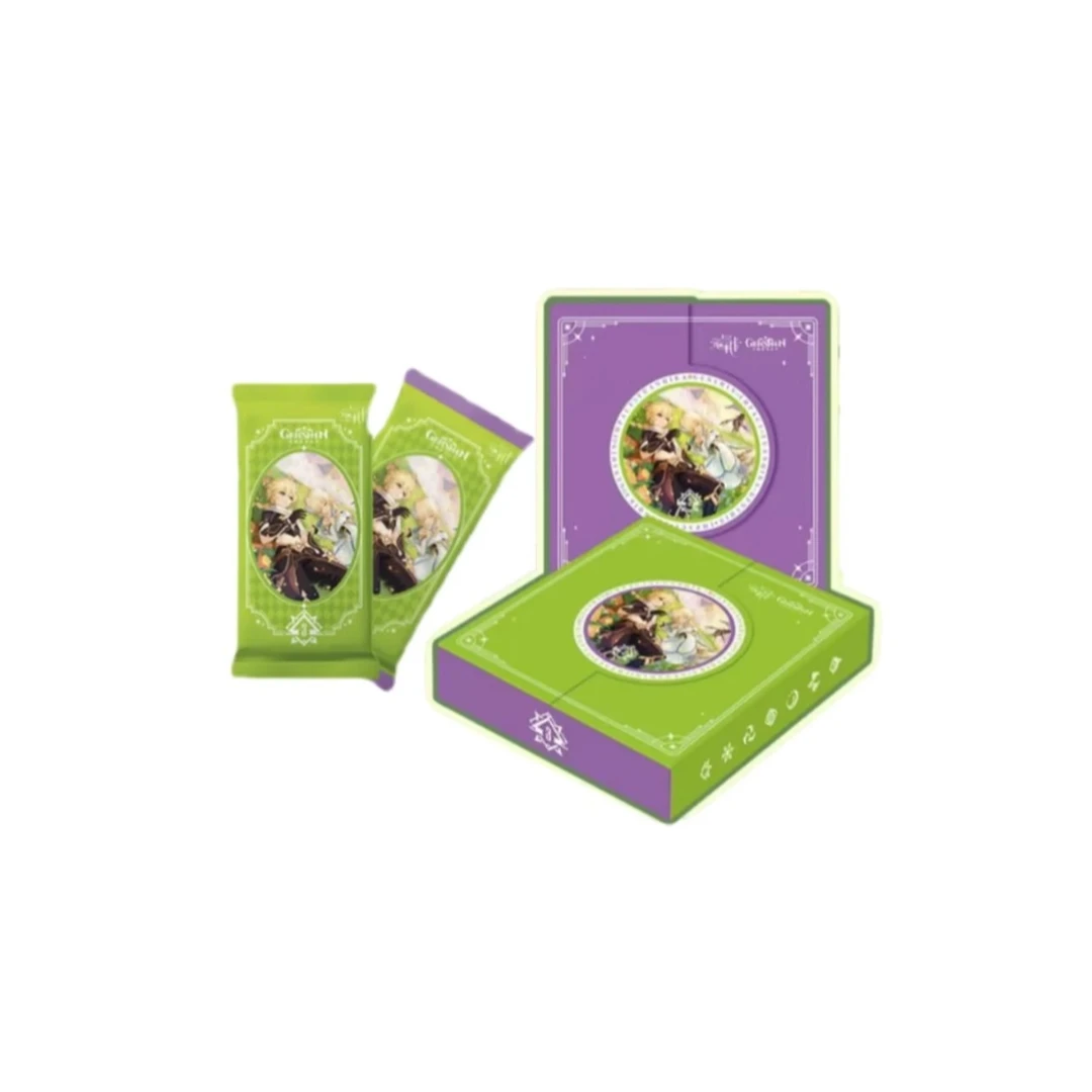 【等等橙8】元气卡神之眼第三弹 国卡二创精美收藏卡牌（主播代拆）