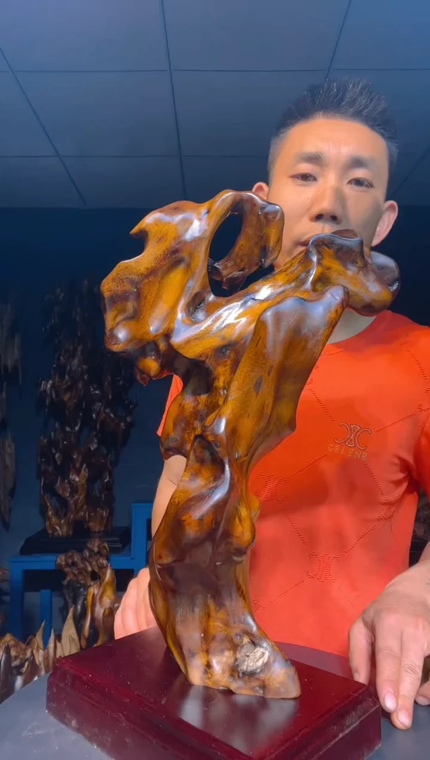 金丝楠金丝楠木工艺品摆件