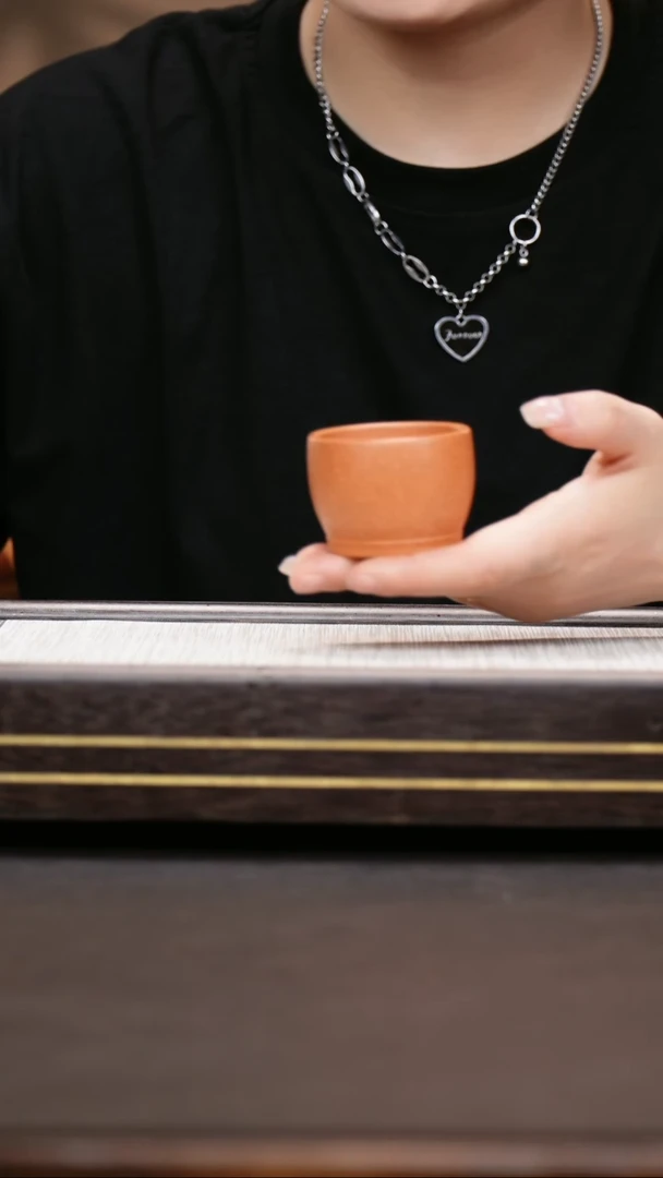 茶壶紫砂降坡泥  花鼓杯