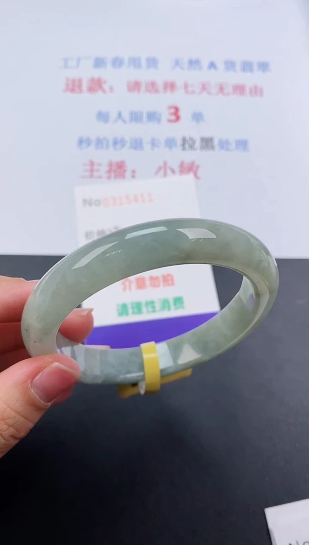 【闪购商品】翡翠手镯未镶嵌天然A货翡翠未镶嵌0315411