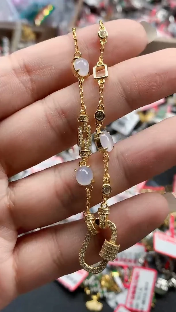 银S925镶嵌戒指翡翠天然A货缅甸翡翠