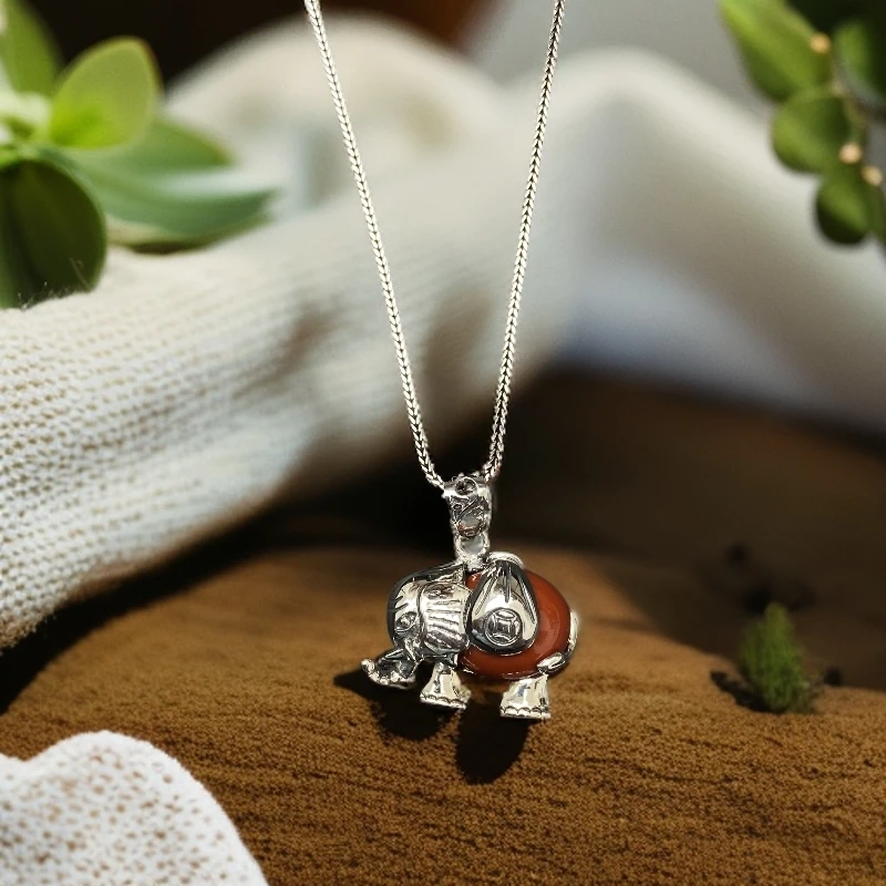 坠链均925银 民族风时尚项链 DZ00179