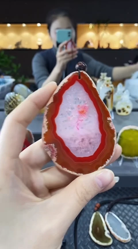 未镶嵌颈饰玛瑙/玉髓文****5玛瑙