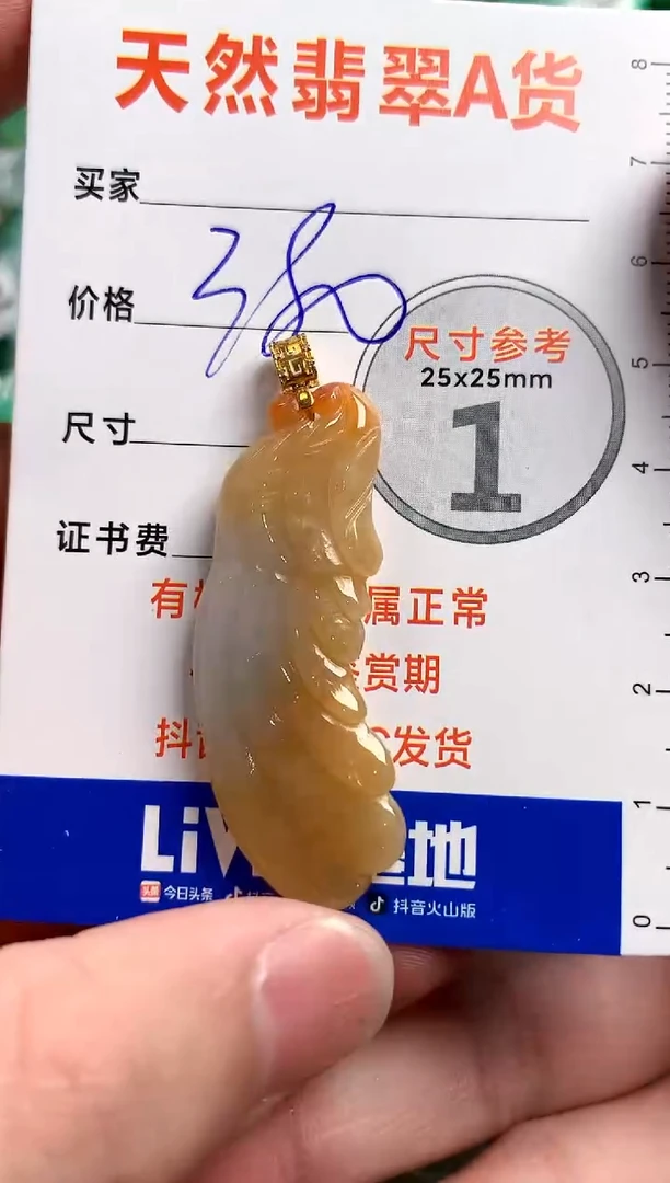 【闪购商品】翡翠颈饰18K金镶嵌1017511674