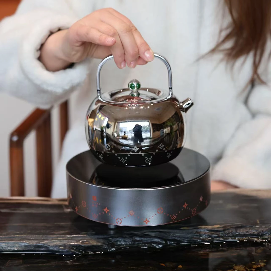 JinFang/晋芳晋芳新品6.0老花款电陶炉烧水壶泡茶壶煮茶壶提梁壶