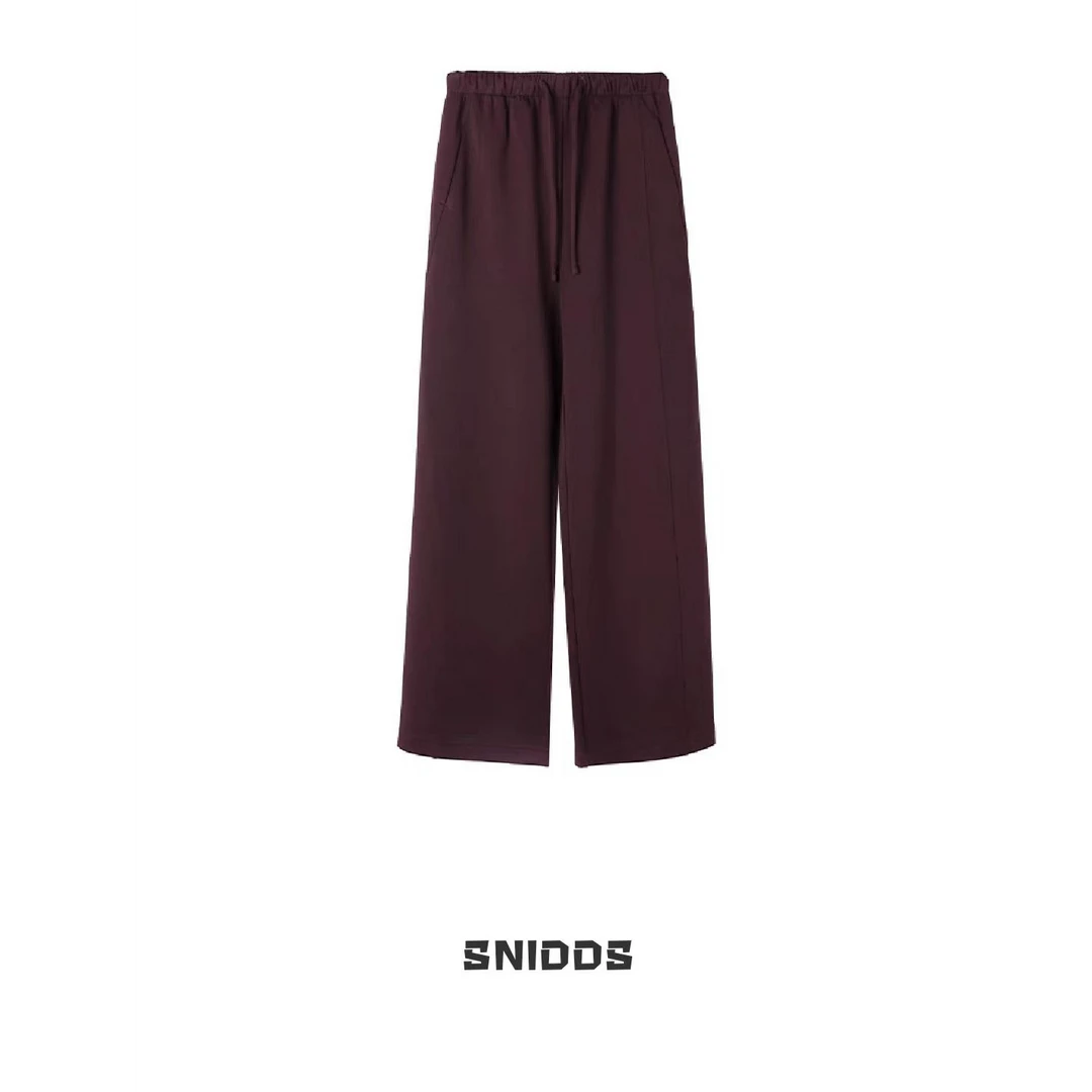 2/28  女士冬季   莫代尔加绒空气层针织直筒休闲裤