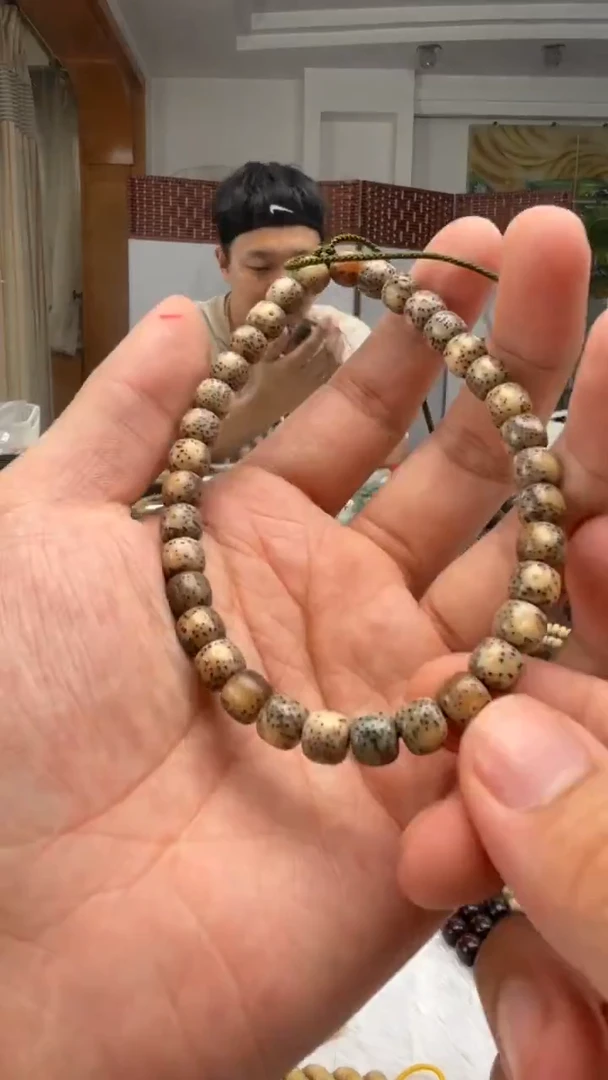 手串星月菩提火烧云手持卡8编号p013