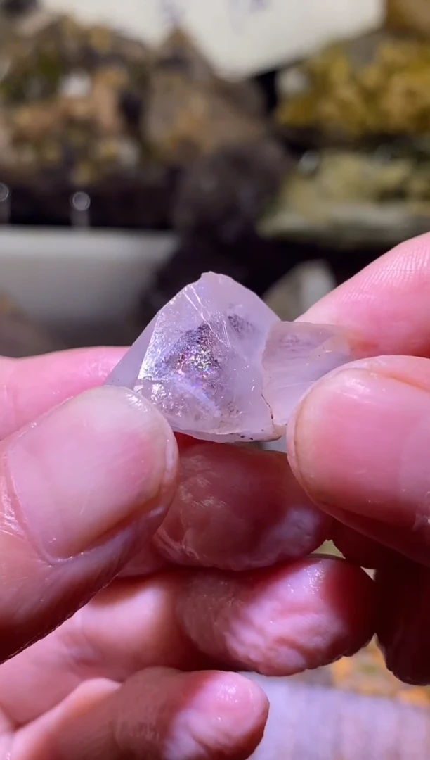 未镶嵌珠宝半成品水晶66号四川美姑超七花园水晶