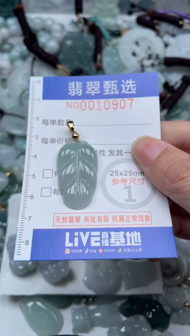 颈饰未镶嵌翡翠10907