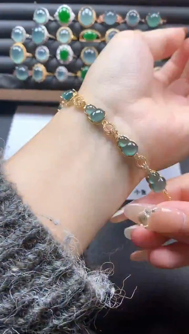 银S925镶嵌戒指翡翠51511