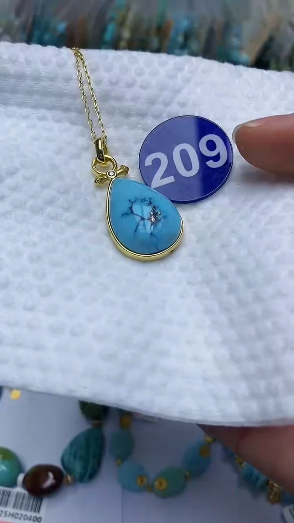 【闪购商品】绿松石项链合金209项链