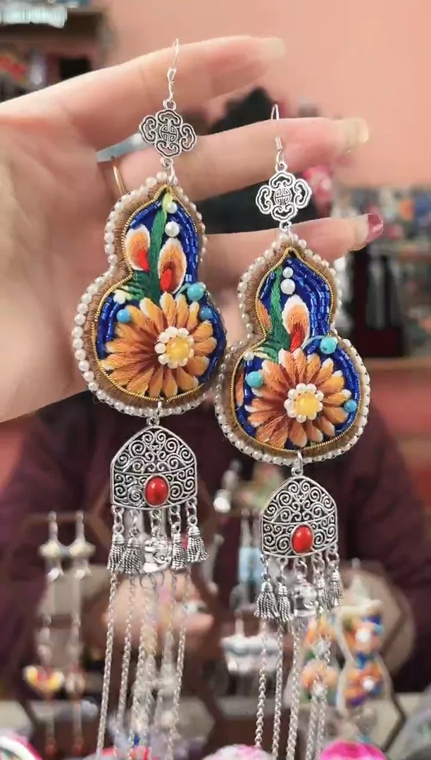 艺枝独绣手工饰品89