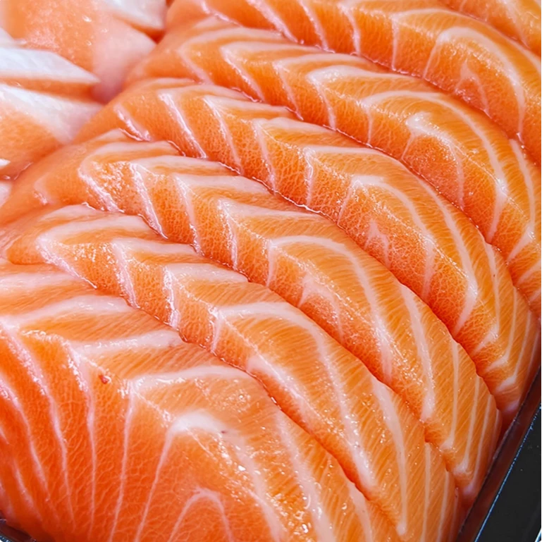 帝王鲑法罗皇冠三文鱼各250g 赠酱油芥末（当天现切）【郭大】