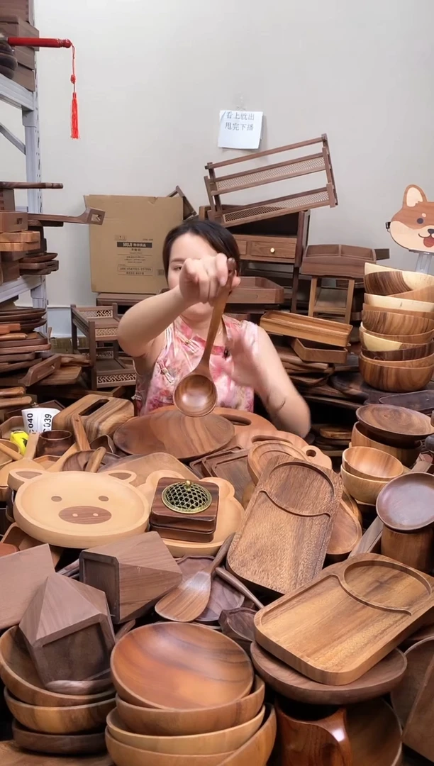 木  柚木汤勺26*7cm