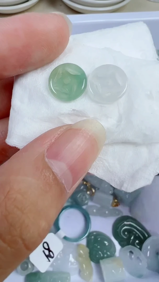 散珠翡翠202号链接，A货翡翠