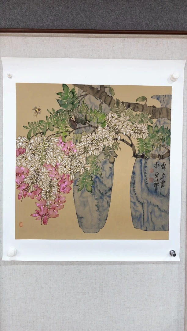 国画荆贵家老师70斗方