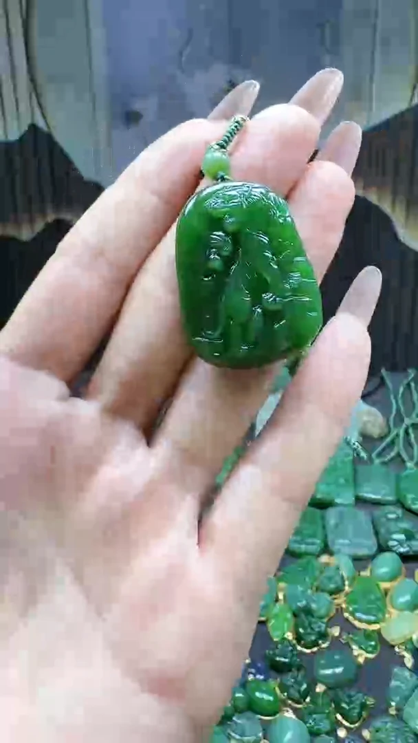 【闪购商品】和田玉挂件未镶嵌1