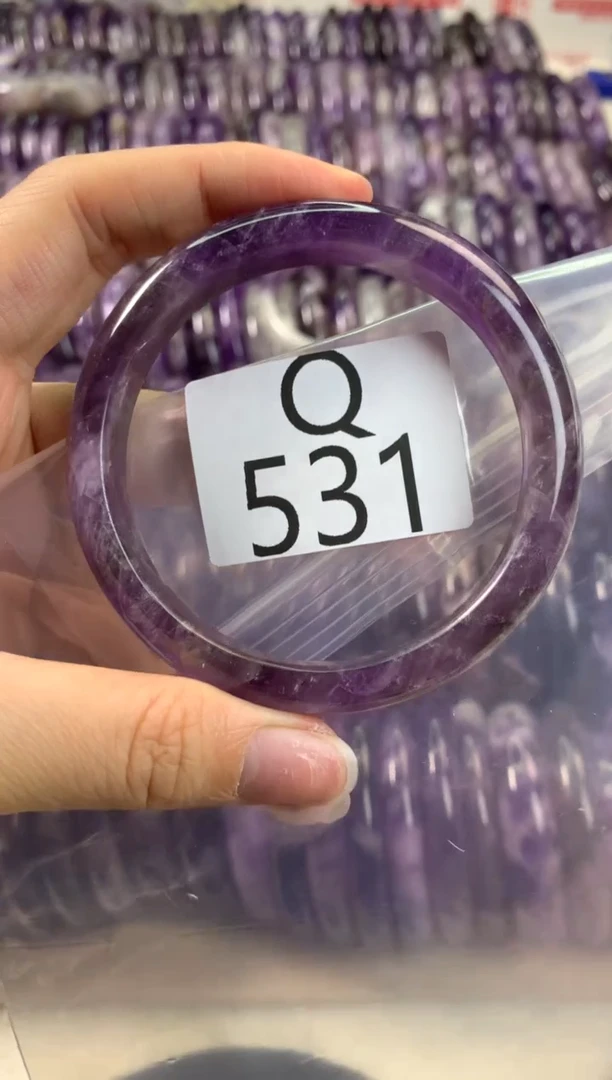 【闪购商品】水晶水晶手镯Q未镶嵌531-58
