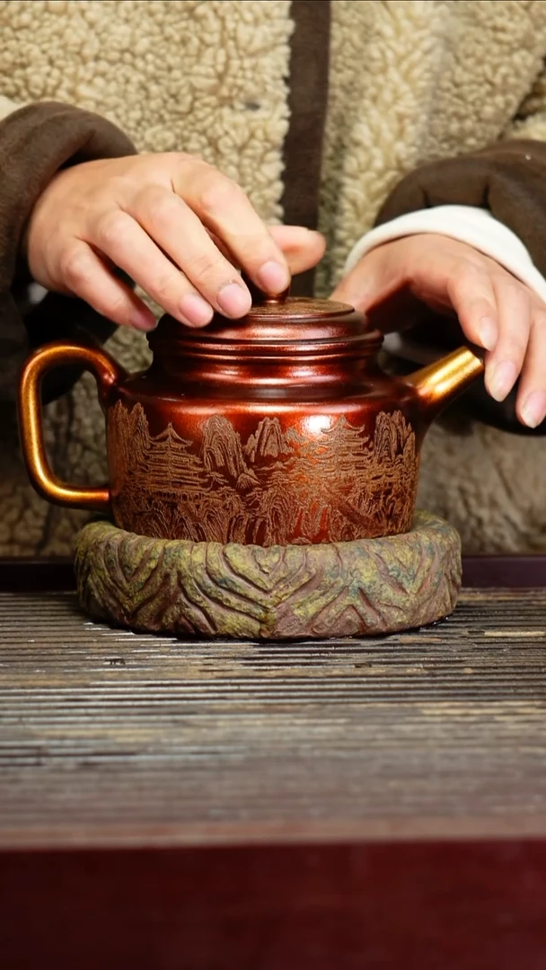 宜兴原矿紫砂壶茶壶宜兴原矿紫砂壶茶壶500C