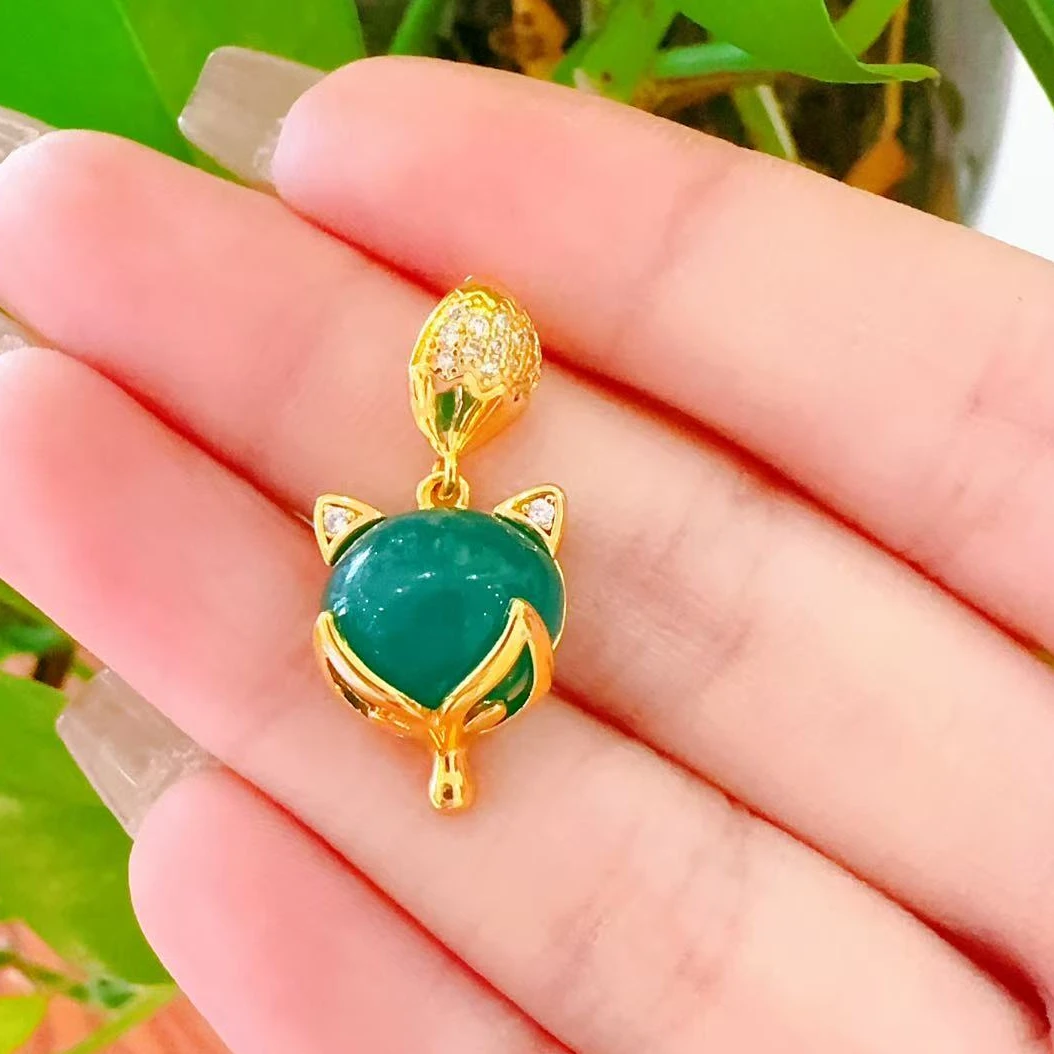 铜合金吊坠 小狐狸吊坠