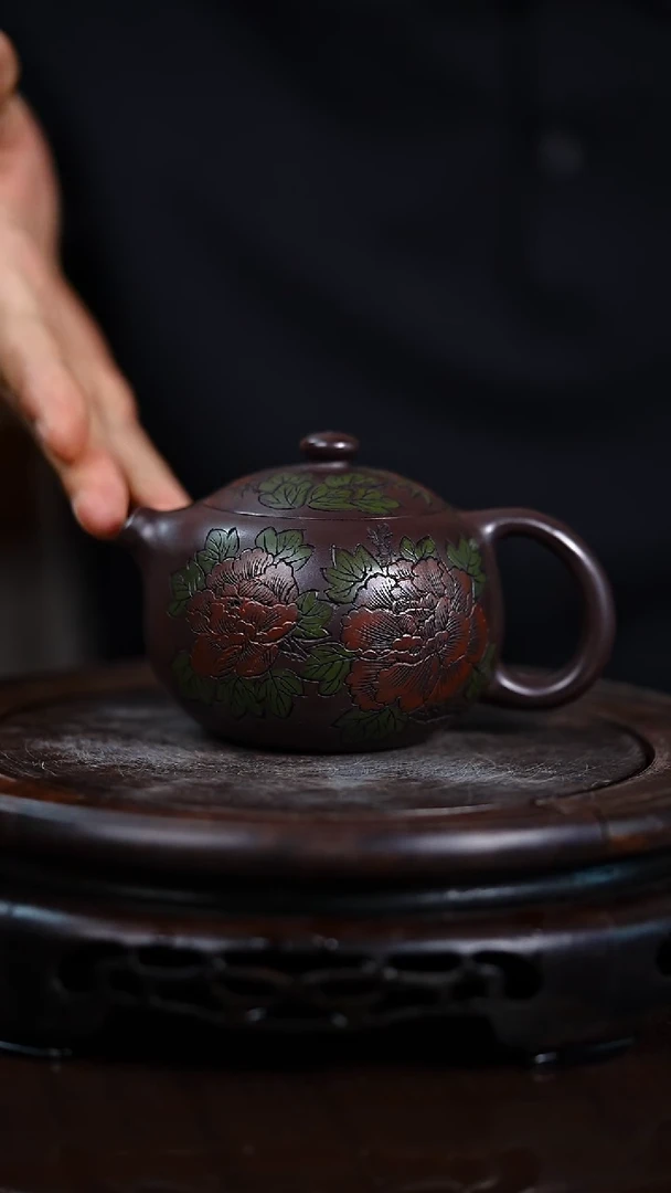 茶壶紫砂宜兴知衍传器原矿全手12