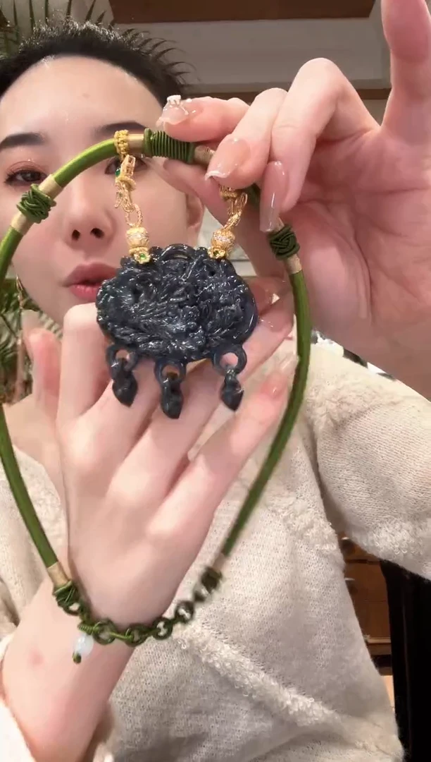 【闪购商品】翡翠颈饰未镶嵌国风