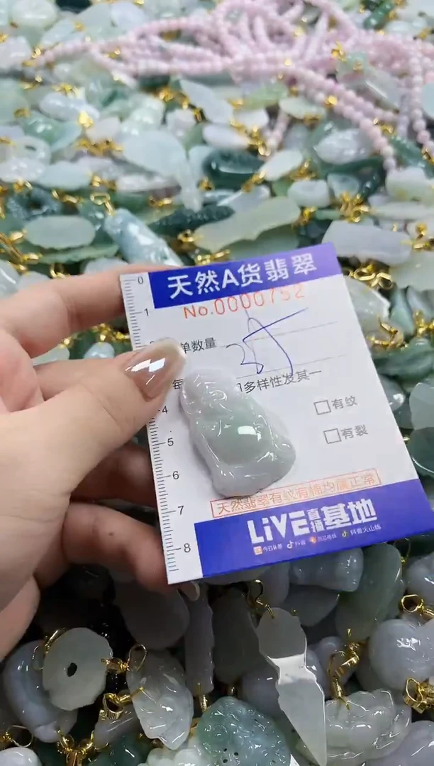 颈饰未镶嵌翡翠天然A货翡翠