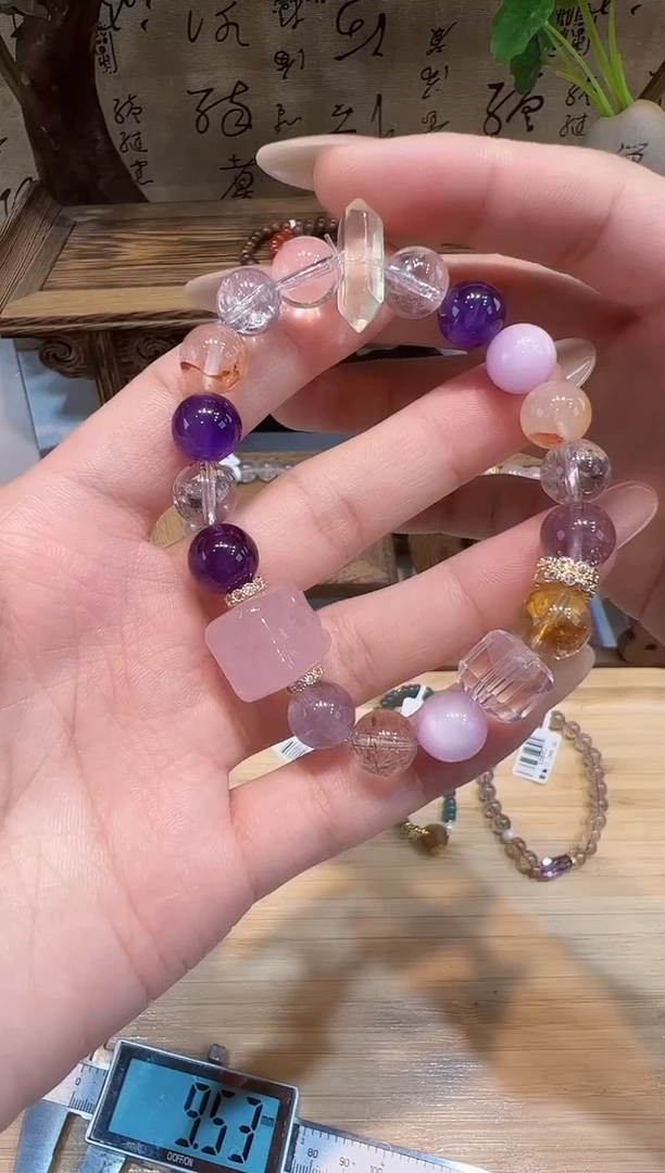 水晶手串未镶嵌手饰@@0631