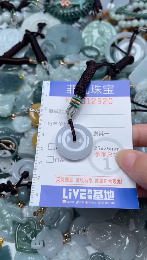 颈饰未镶嵌翡翠12920