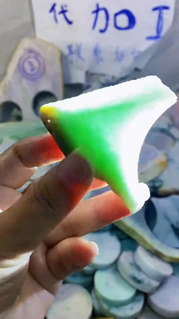 裸石翡翠纯天然翡翠A货282