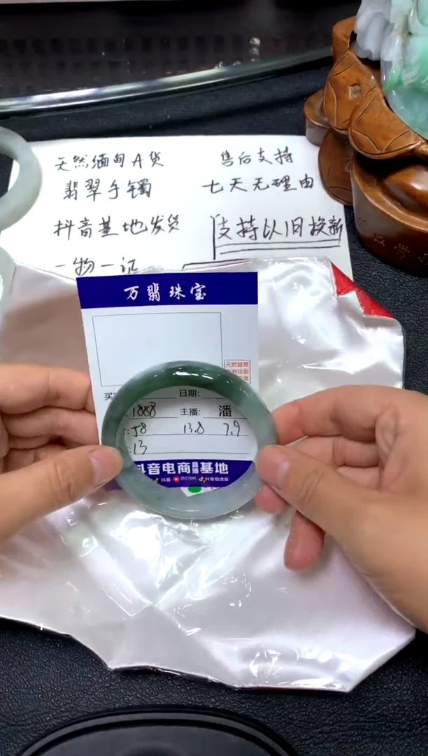 未镶嵌手镯翡翠/潘10-9/--13