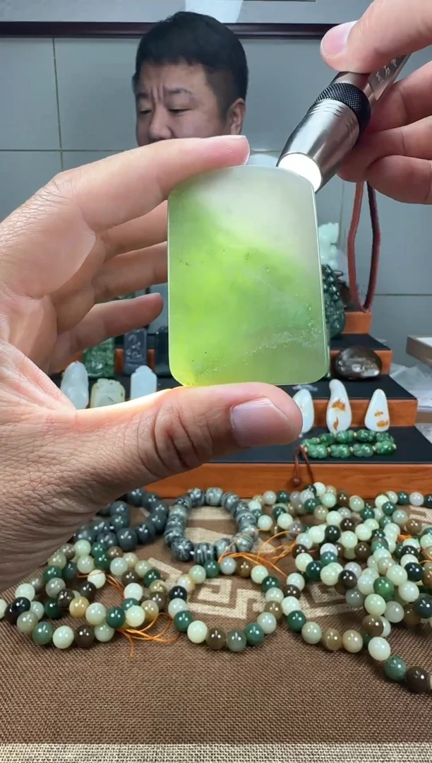 颈饰未镶嵌和田玉和田玉平安无事