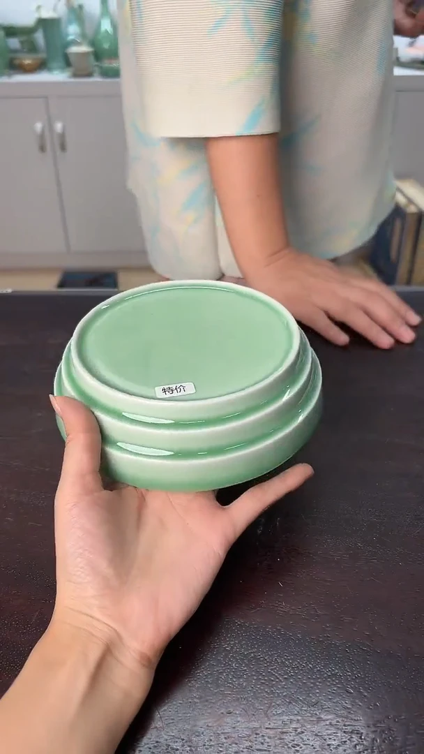 龙泉云间青瓷小米茶器