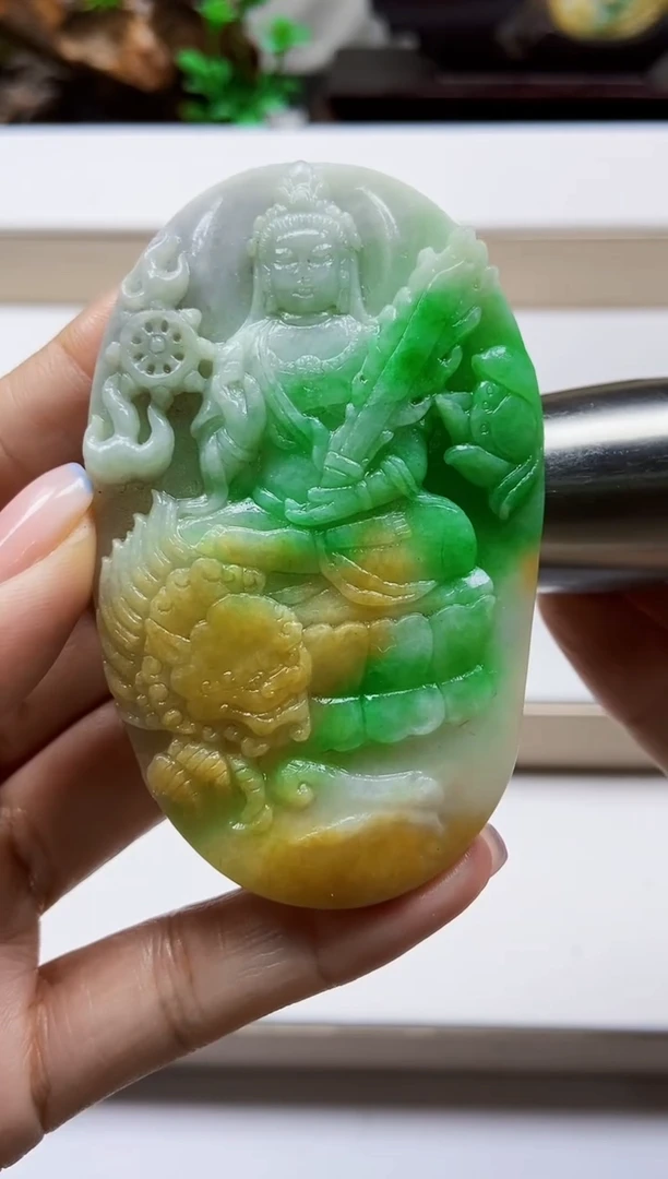 颈饰未镶嵌翡翠翡翠A货