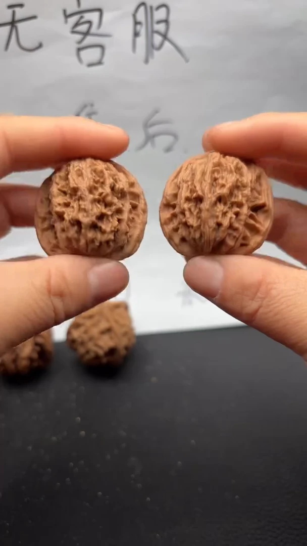 把件文玩核桃567虎头