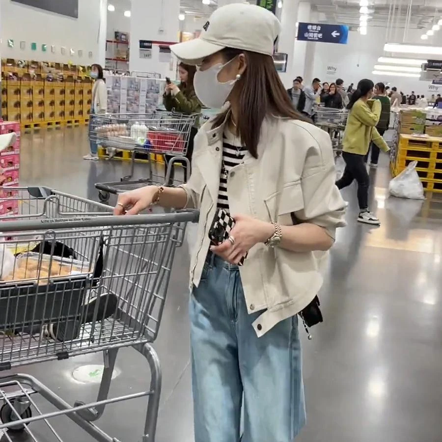 2025春秋短款女装皮衣外套韩版皮夹克外套