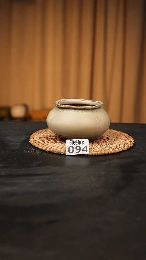 【闪购商品】瓷片094泥泥手工花盆
