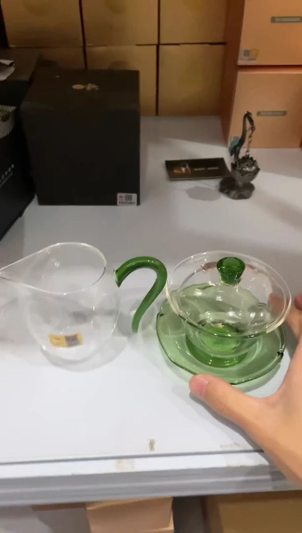 【闪购商品】怡然湖绿色+荷叶盖碗湖绿色