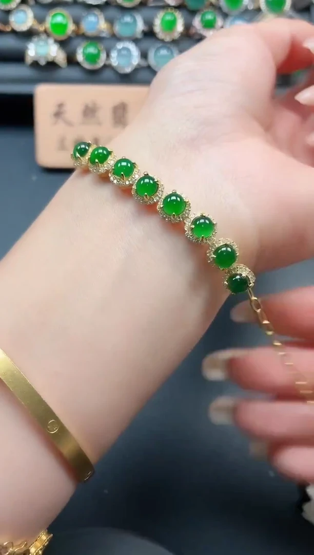 银S925镶嵌戒指翡翠111111