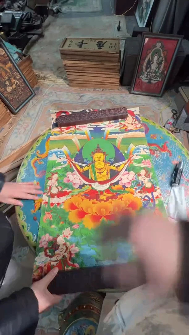 卷轴画卷轴画奥奥的唐卡