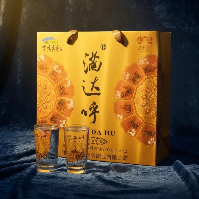 满达呼【根河极地村专属】满达呼白酒十二生肖HD