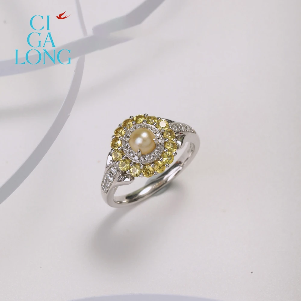 CIGALONG珍珠戒指    3329