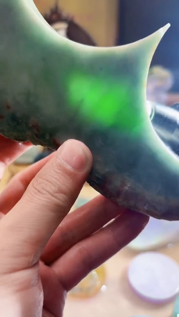 翡翠挂件未镶嵌A货张麦1630