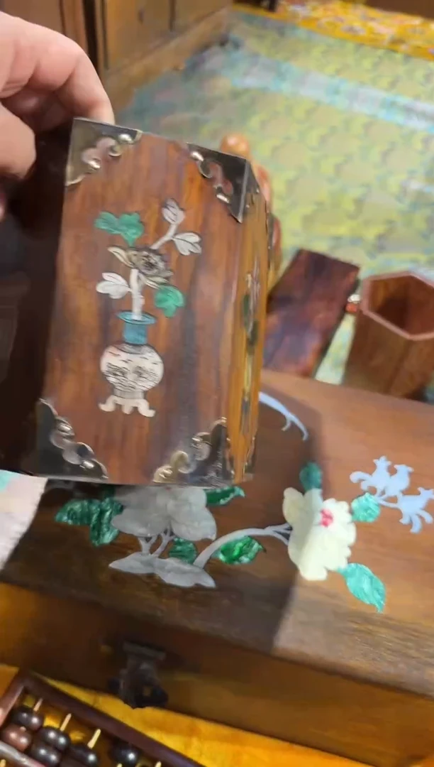 【闪购商品】木木艺花瓶黄笔筒168.888